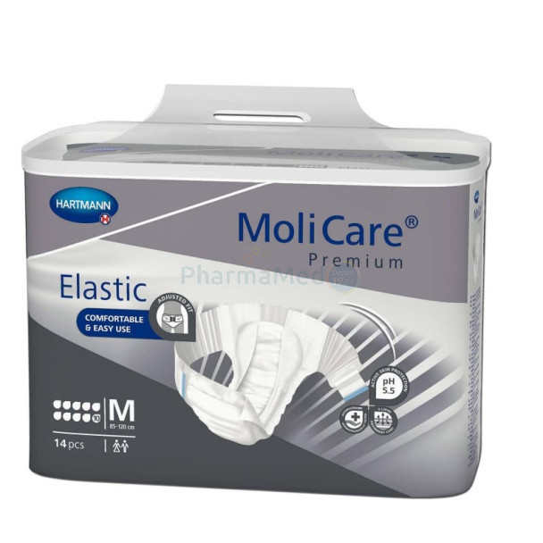 MOLICARE PREMIUM Elastic Kleefluier - M 10D - 14st