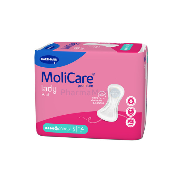 MOLICARE PREMIUM Lady Anatomishe inlegger - 4,5D - 14st