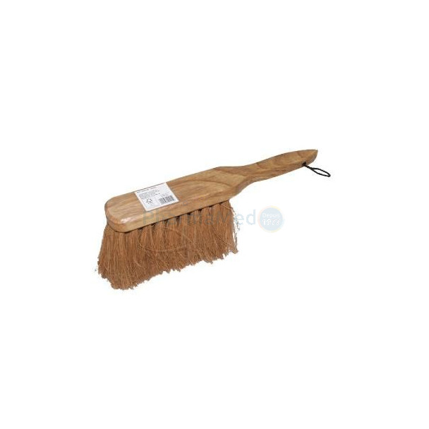 Balayette coco bois laqué 30cm - 1pc