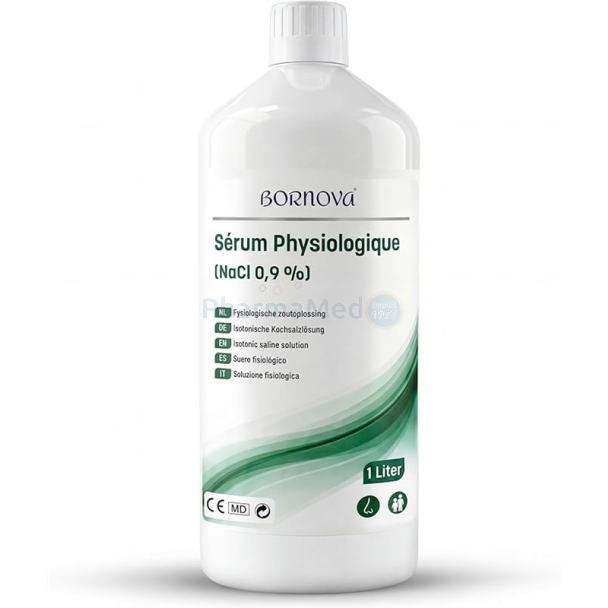 Sérum physiologique NaCl 0.9% Bornova - 1L