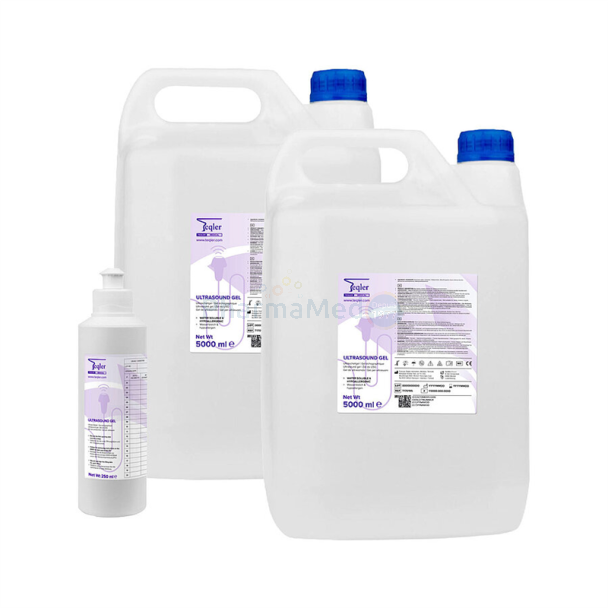 Gel ultrason translucide Promo pack 2x5L + flacon 250ml