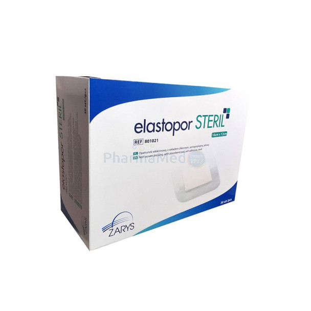 ELASTOPOR ST pans. post-op ZARYS 10x12cm/30pc