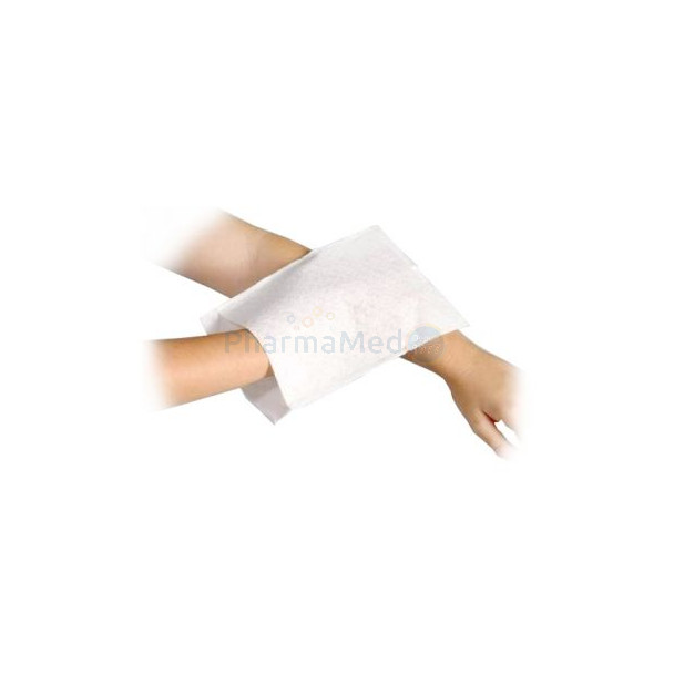 Gants de toilette plastifiés 15x21cm - 50pc