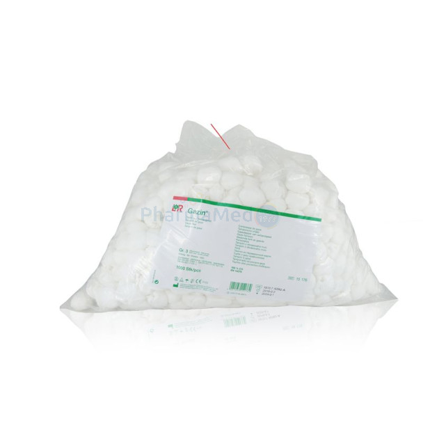 Tampons de gaze 62 30 35mm ..... L&R (1000pc)