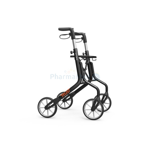 Rollator Let's Move zwart - 4 wielen - 1st