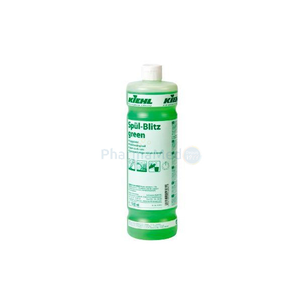 Liquide vaisselle main dégraissant SPULBLITZ Green - 1L