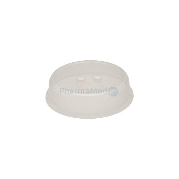 Cloche micro-ondes PP Translucide 26,5x6,5cm