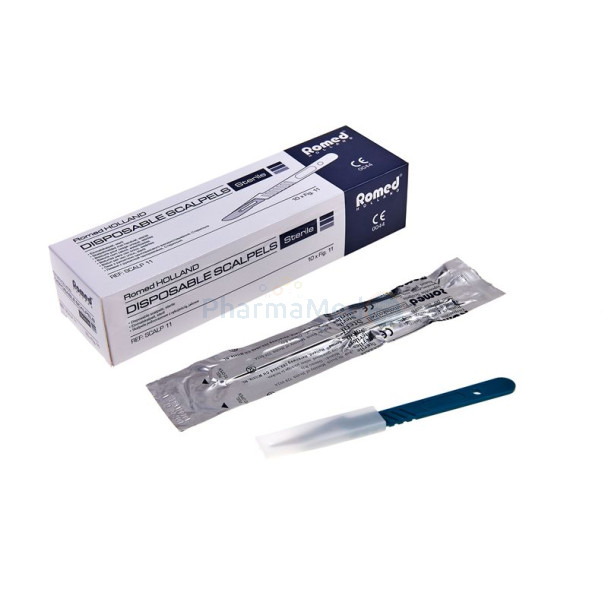 Bistouris complets ROMED n°21 - 10pc