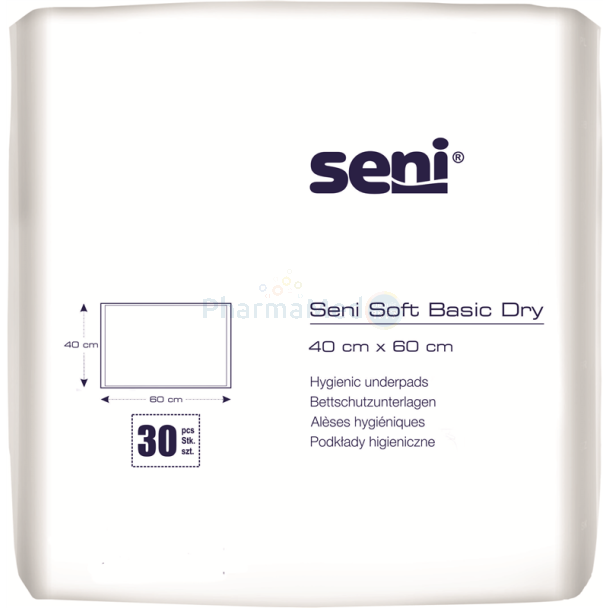 Onderlegger SENI Soft Basic Dry 40x60cm - 30st