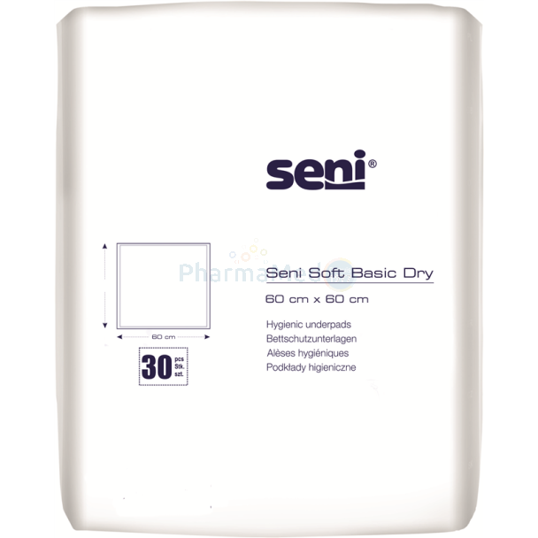 Onderlegger SENI Soft Basic Dry 60x60cm - 30st
