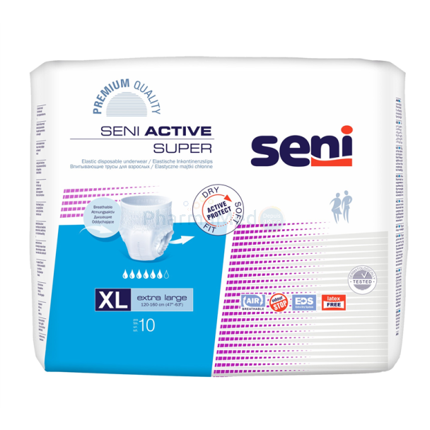 SENI ACTIVE Super Pants - Extra Large - 10st
