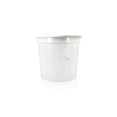 Crachoir plastique avec couvercle - 150ml - 1pc