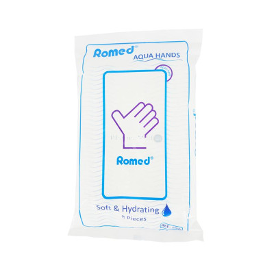 Gant de toilette Jetable Humide ROMED - 8pc