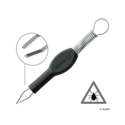 Pince à tiques 8,5 cm - 1pc