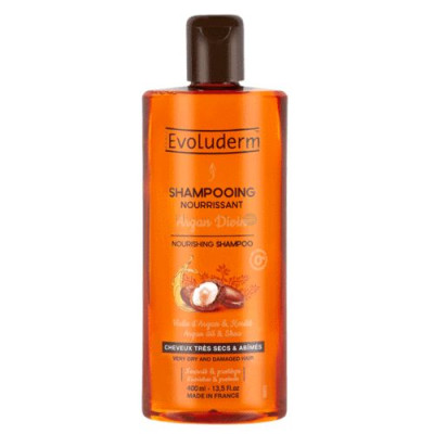 EVOLUDERM Shampooing à l'huile d'Argan - 400ml