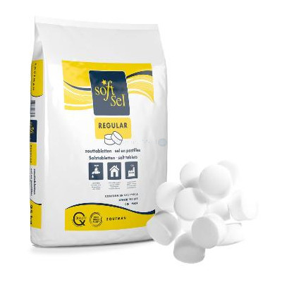 Soft Sel Regular Pastilles de sel pour adoucisseur d'eau - 25kg