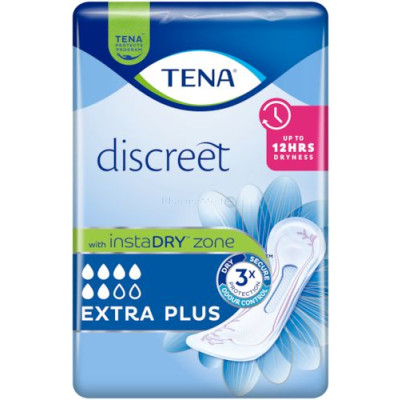 TENA Discreet - Extra Plus - 16pc