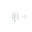 Tabouret de douche alu réglable ht 38 à 55cm