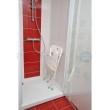 Chaise de douche pliante