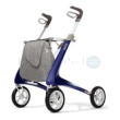 Rollator Carbon Ultralight bleu - 4 roues - 1pc