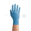 Gants nitrile Easycare bleu sans poudre - Médium - 100pc