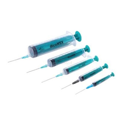 Seringues montées Zarys DicoNex 5ml + 0.7x30mm - 100pc