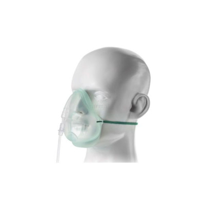 Masques O²  oxygène adulte EcoLite 2,1m(40pc)
