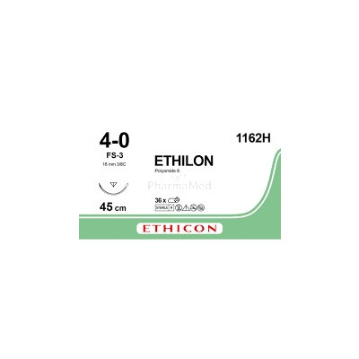 ETHILON 4/0 1162H FS-3 45cm - 36fils