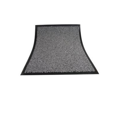 Mat stofwerend  60x40cm grijs ..........(1st)