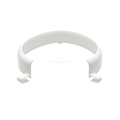 Rebord d’assiette 19 à 28 cm Blanc - 1pc
