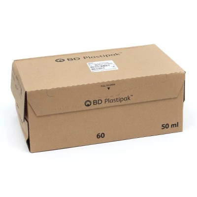 Seringues BD 50ml (60ml) catheter - 60pc