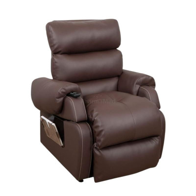 Fauteuil releveur 1 moteur COCOON G1 L44-P45/55 - Chocolat