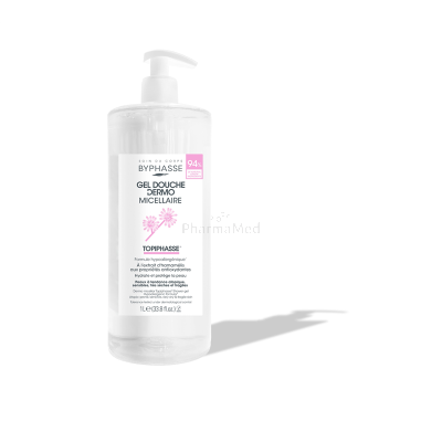BYPHASSE Gel douche dermo micellaire - Topiphasse 1L