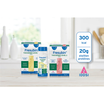 Fresubin Thickened Level 2 - Aardbei - 4x200 ml