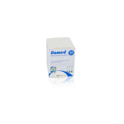 ROMED tigettes pour glucomètre - 50pc