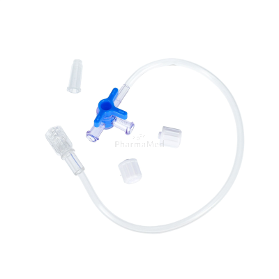 easyWAY L Robinet 3 voies + prolongateur 25cm, stérile, sans phtalate