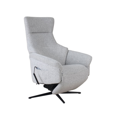 Fauteuil releveur NEST 3 moteurs - Tissu gris
