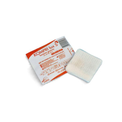 Compresses gaze Stériles ZARYS - 5x5cm - 50x1pc