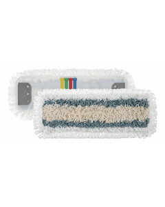 Mop microfibres plate avec œillet 40x13cm - 1 pièce