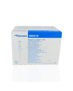 VERSATUS cathéter court à ailettes - Bleu - 22G - 25x0,90mm - 50pcs