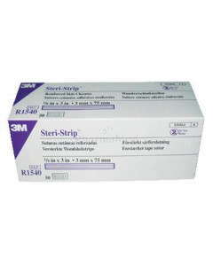 STERI STRIP 3x76mm 1540 Import - 50x5st