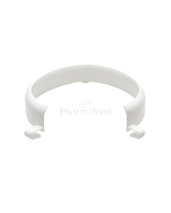 Rebord d’assiette 19 à 28 cm Blanc - 1pc