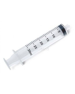 Seringues BD PLASTIPAK Luer Lock - 30ml - 60pc