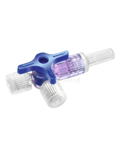 Robinet 3 voies luer DISCOFIX Bleu - 50pc