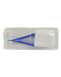 Set à pansement MEDISET COMPACT - 214 - 5 compresses / 1 pince