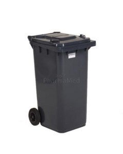 Container op wielen 240L - 1st - zwarte
