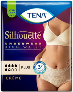 TENA Silhouette Plus Crème Medium - 9pc