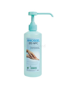 ANIOSGEL 85 NPC gel hydroalcoolique désinfectant pour friction + pompe - 500ml - 500ml + pompe