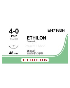 ETHILON 4/0 EH7163H PS-2 45cm - 36fils