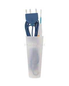 Bistouri élec. bouton-poussoir + étui de sécurité ESPB4000Q 3m -60pc